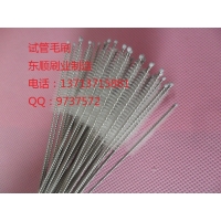 尼龍管道刷，鐵絲扭刷，白色試管刷